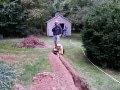 Trench to Mini Barn